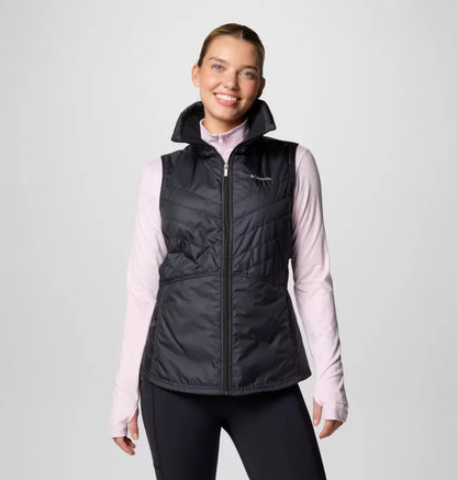 Columbia Women's Mix It Around Iii Fleece-Lined Vest - Dark Stone