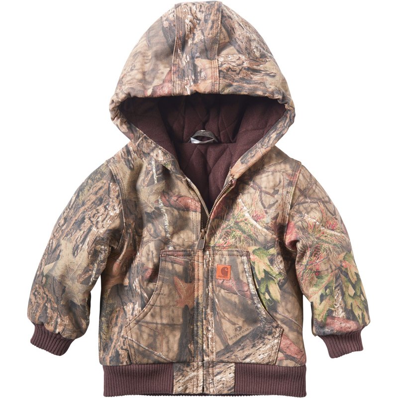 Carhartt Camo Active Flannel Quilt-Lined Jacket for Toddlers