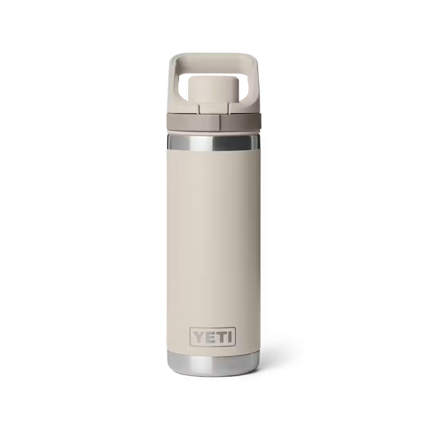 YETI - Rambler 18oz Water Bottle w/Color-Matched Flip Chug Cap - Cape Taupe