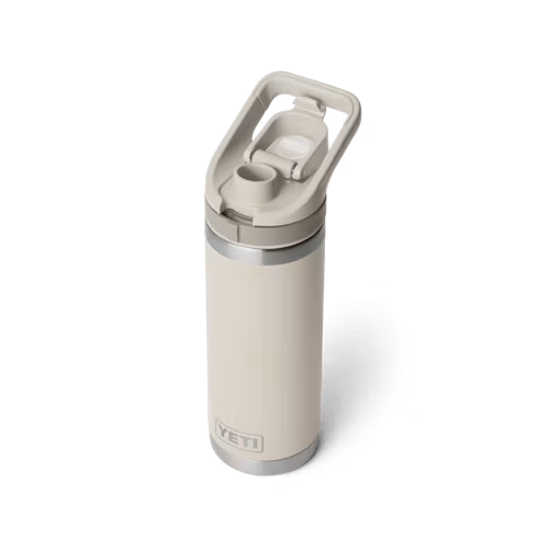 YETI - Rambler 18oz Water Bottle w/Color-Matched Flip Chug Cap - Cape Taupe
