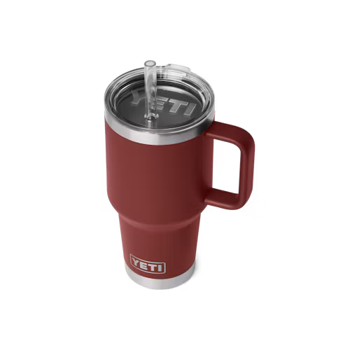 YETI RAMBLER 35OZ STARW MUG 2.0 STAG RED