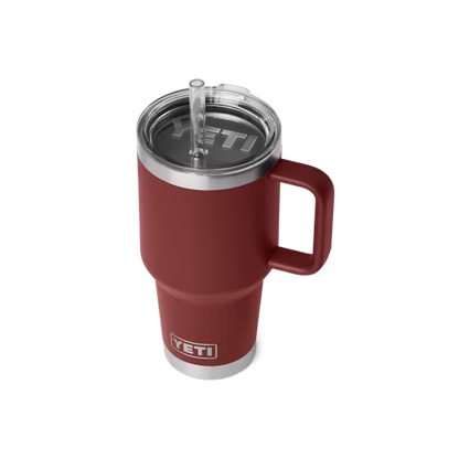 YETI RAMBLER 35OZ STARW MUG 2.0 STAG RED