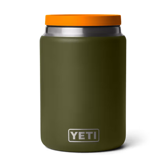 YETI - Rambler 24oz Insulated Food Jar - Olive/King Crab Orange