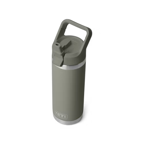 YETI - Rambler 18oz Straw Bottle - Pampa Green