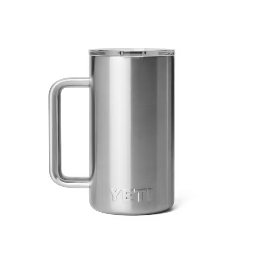 YETI - Rambler 24oz Mug w/Durasip Ceramic Lining - Stainless