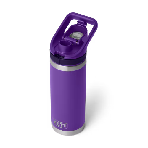 YETI - Rambler 18oz Water Bottle w/Color-Matched Flip Chug Cap - Pace Purple