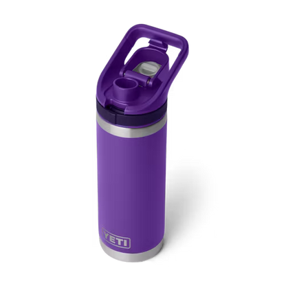 YETI - Rambler 18oz Water Bottle w/Color-Matched Flip Chug Cap - Pace Purple