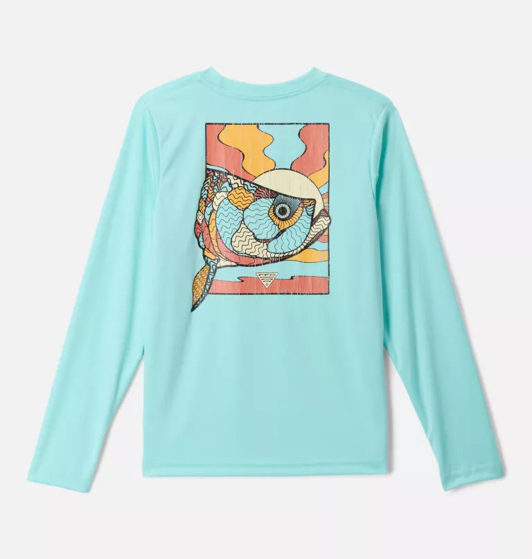 Columbia - Boys' PFG Terminal Tackle Fish Shine Long Sleeve Shirt