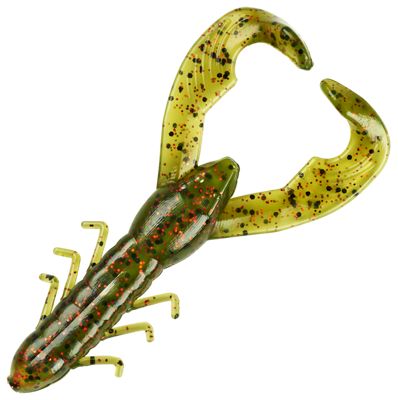 YUM Christie Craw Soft Plastic 3 1/2  Watermelon Red Flake 8 Count
