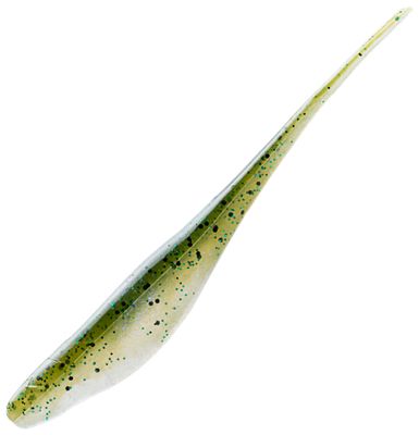 Z-Man SJS5-319PK5 Elaztech Jerk ShadZ Scented Swimbait 5  Green