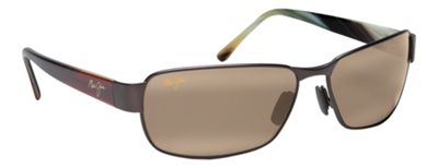 Maui Jim Black Coral Sunglasses 19M - Matte Bronze - Hcl Bronze Unisex Rectangle