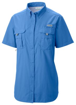 Columbia Womens Pfg Bahama Short Sleeve Shirt