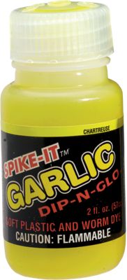 Spike-It Dip-N-Glo Garlic Worm Dye
