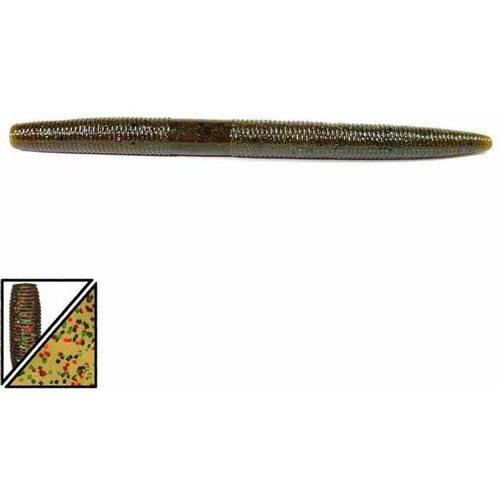 Gary Yamamoto Custom Baits 5  Senko Worm  Watermelon Red/Green Flake