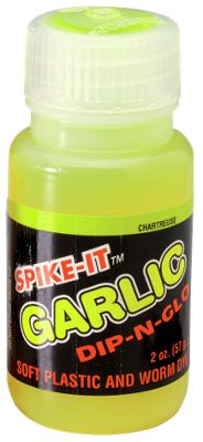 Spike-It Dip N Glo Garlic Chartruese Worm Dye Attractant
