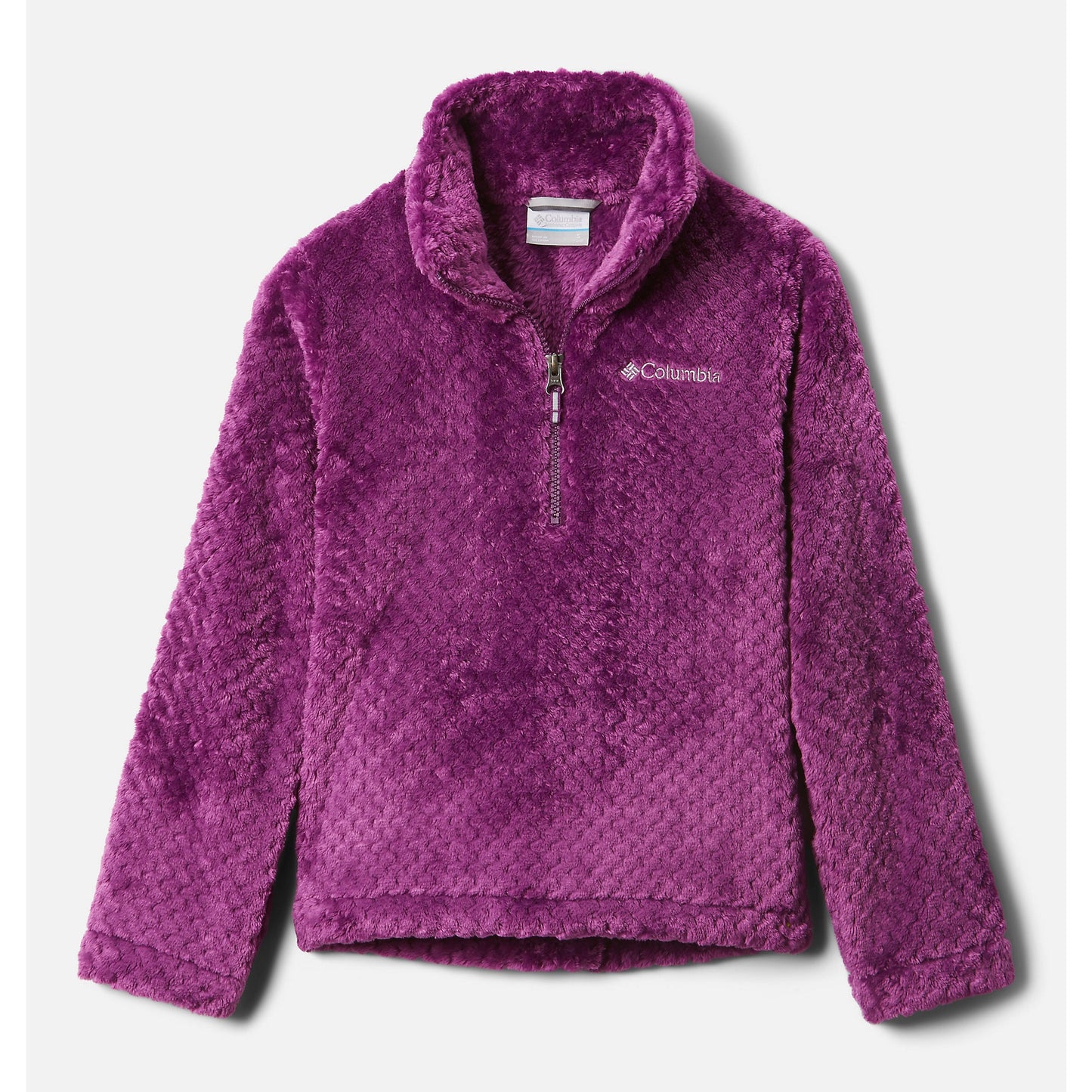 Columbia Girls' Fire Side  Half Zip Sherpa Fleece