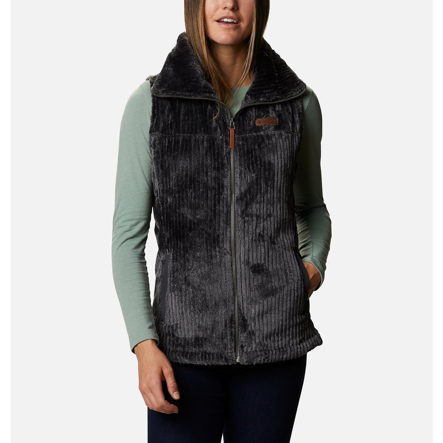 Columbia Women's Fire Side Sherpa Vest Multi Jackets