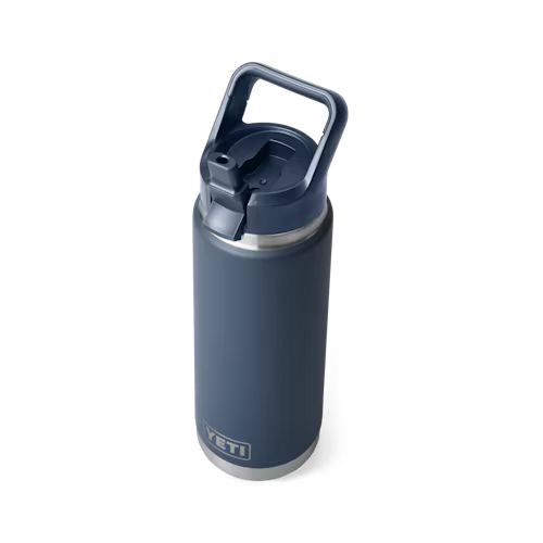 YETI - Rambler 26oz With Color-Matched Straw Cap - Navy
