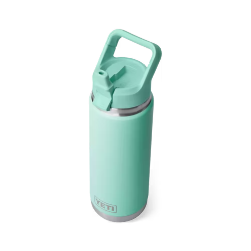 YETI - Rambler 26oz With Color-Matched Straw Cap - Seafoam