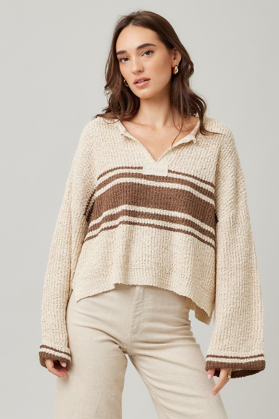 Illa Illa - Patch Long Sleeve Sweater