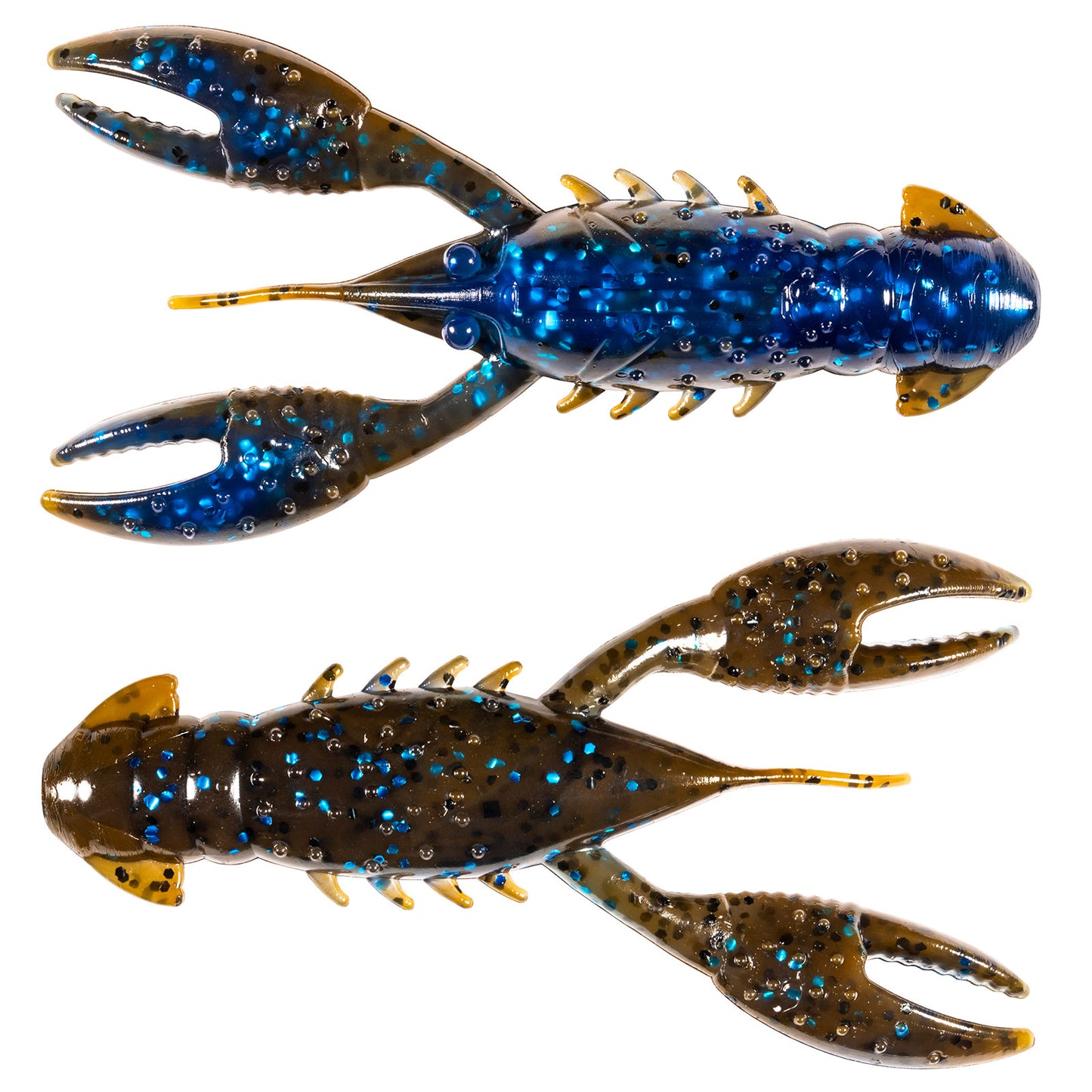 Z-Man Pro Crawz 3-1/2 in Craw Baits 3-Pack Blue