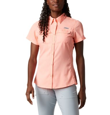 Columbia Women's PFG Lo Drag  Short Sleeve Shirt