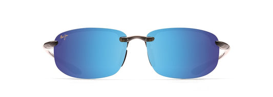 Maui Jim Ho'okipa Readers 1115 - Translucent Smoke Grey - Blue Hawaii Unisex Rectangle