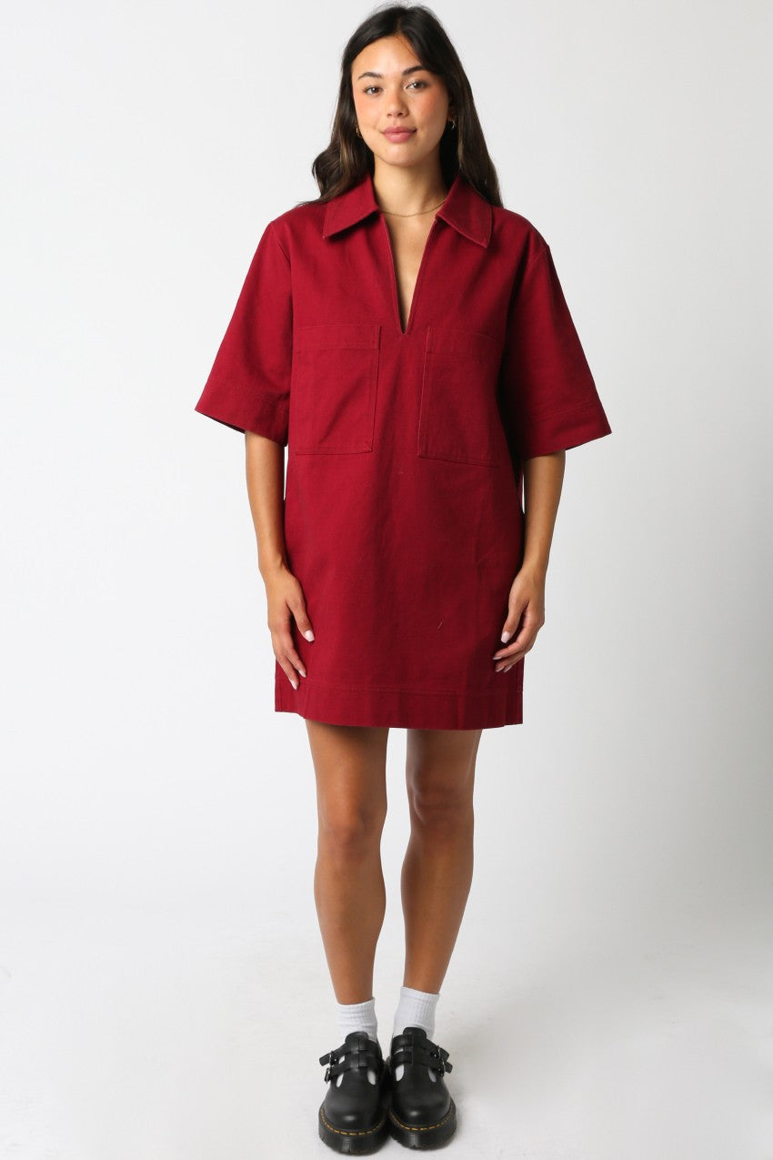 Olivaceous - Lily Pocket Dress