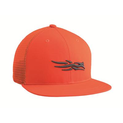 Sitka Men's Trucker Hunting Snapback Hat One Size Blaze