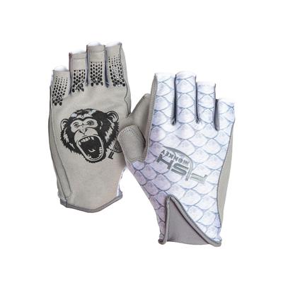 Fish Monkey Men's Pro 365 Guide Gloves Light Gray