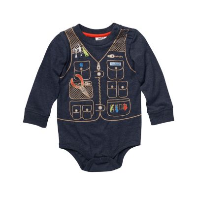 Carhartt Knit Long Sleeve Crewneck Fishing Graphic Bodysuit