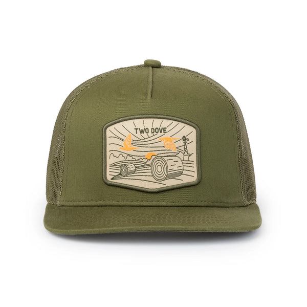 Two Dove - Field Patch Trucker - Green – Oasis Outback display picture 2