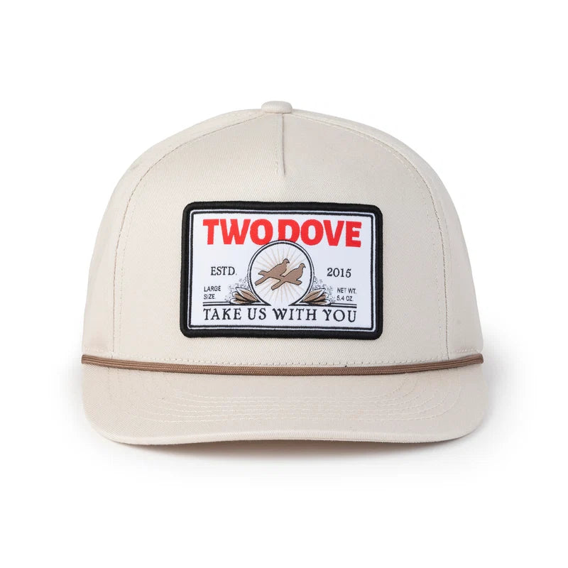 Two Dove - Golden Patch - 5 Panel - Tan