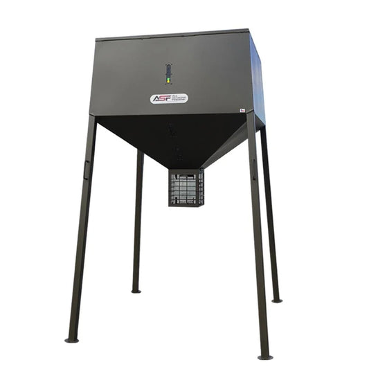 All Seasons Feeders Traditional 2000lb Broadcast Feeder w/Heavy Duty Basket