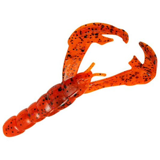 Strike King Rage Craw 4  Soft Boat Fishing Lure Fire Craw