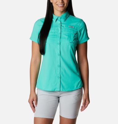 Columbia Women's PFG Lo Drag  Short Sleeve Shirt