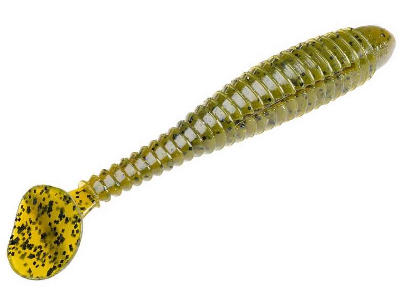 Strike King RT Swimmer3.75   Green Pumpkin Pearl Belly 7p