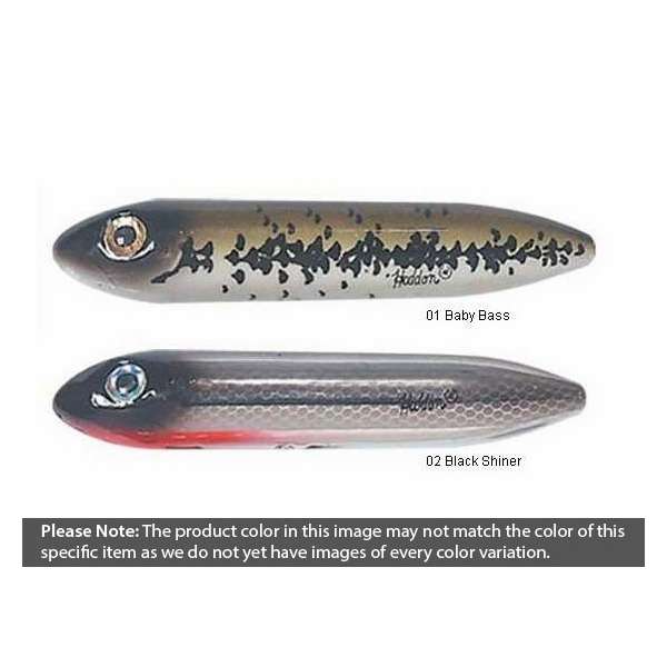 Heddon Super Spook Jr. Topwater Bait  3 1/2 Oz  Clown