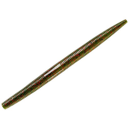 YUM Dinger Fishing Lure Soft Bait Watermelon Red Flake 5 in.