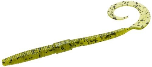 Zoom Shakey Tail Finesse Worm 6  20Pk Watermelon Seed