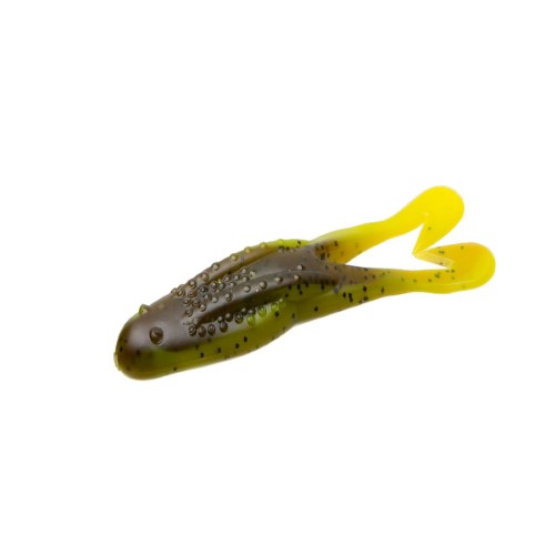 Zoom Horny Toad Freshwater Fishing Soft Bait for Bass  Bullfrog  4 1/4   5-pack