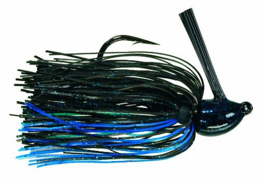 Strike King Hack Attack Jig 3/8oz Black Blue