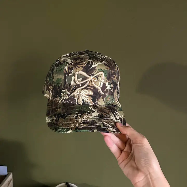 Electric Label - Camo Bow Hat