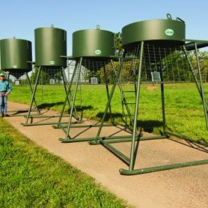Outback Wildlife 1000lb Corn Feeders