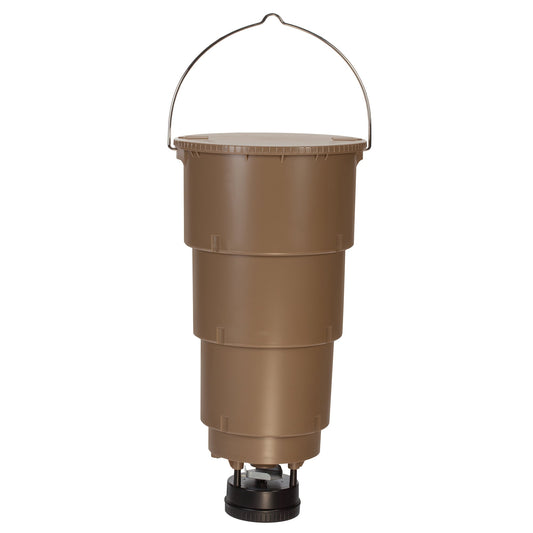 Moultrie 5-Gallon All-in-One Hanging Broadcast Deer Feeder with Adjustable Timer  MFG-13074