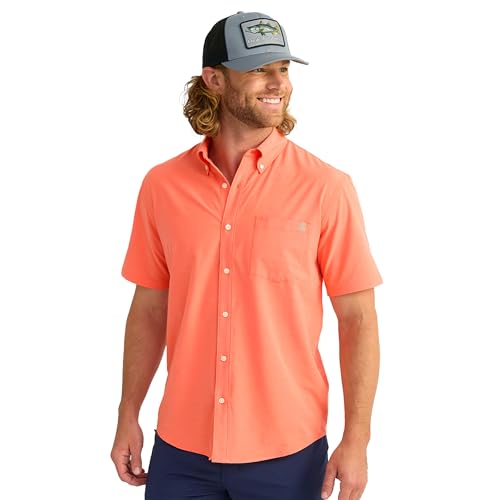 Huk - Men's Kona Solid Button-Down Shirt