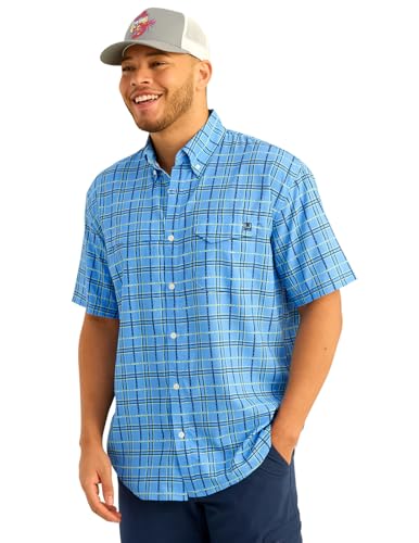 HUK - Tide Point Printed Short Sleeve Shirt