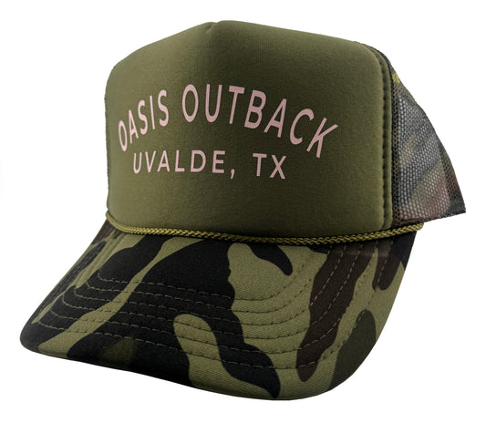 JADE - Camo/Pink Oasis Trucker Hat