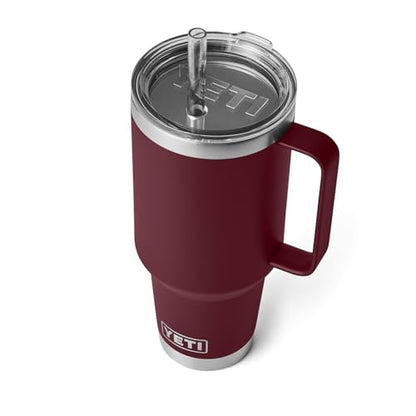 YETI Rambler 42 Oz Straw Mug Wild Vine Red