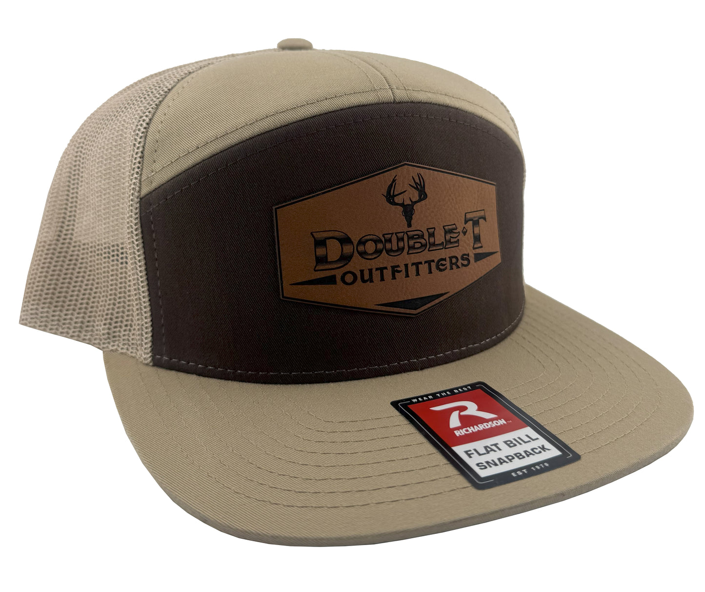 Double T Outfitters -7 Pannel Tan Hat
